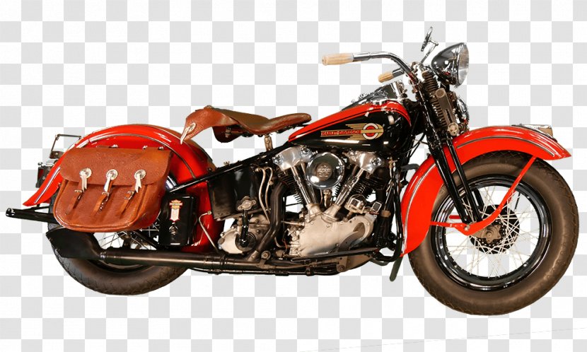 Motorcycle Accessories Harley-Davidson Cruiser Chopper - Automotive Exhaust - Vintage Transparent PNG