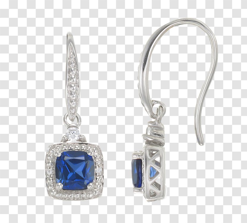 Sapphire Earring Charms & Pendants French Wire Jewellery - Clothing Accessories - Exquisite Inkstone Transparent PNG