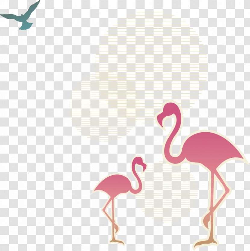 Flamingos Bird Crane Icon - Flamingo Transparent PNG