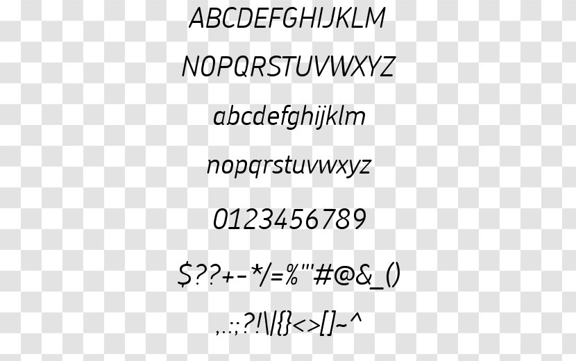 Document Italic Type Bodoni Handwriting Font - Heart - Light Fonts Transparent PNG