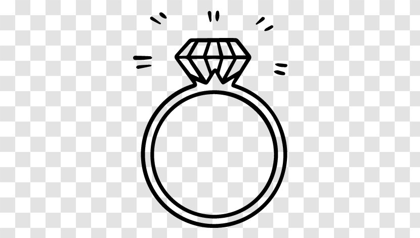 Engagement Ring Coloring Book Drawing Wedding - Love Transparent PNG