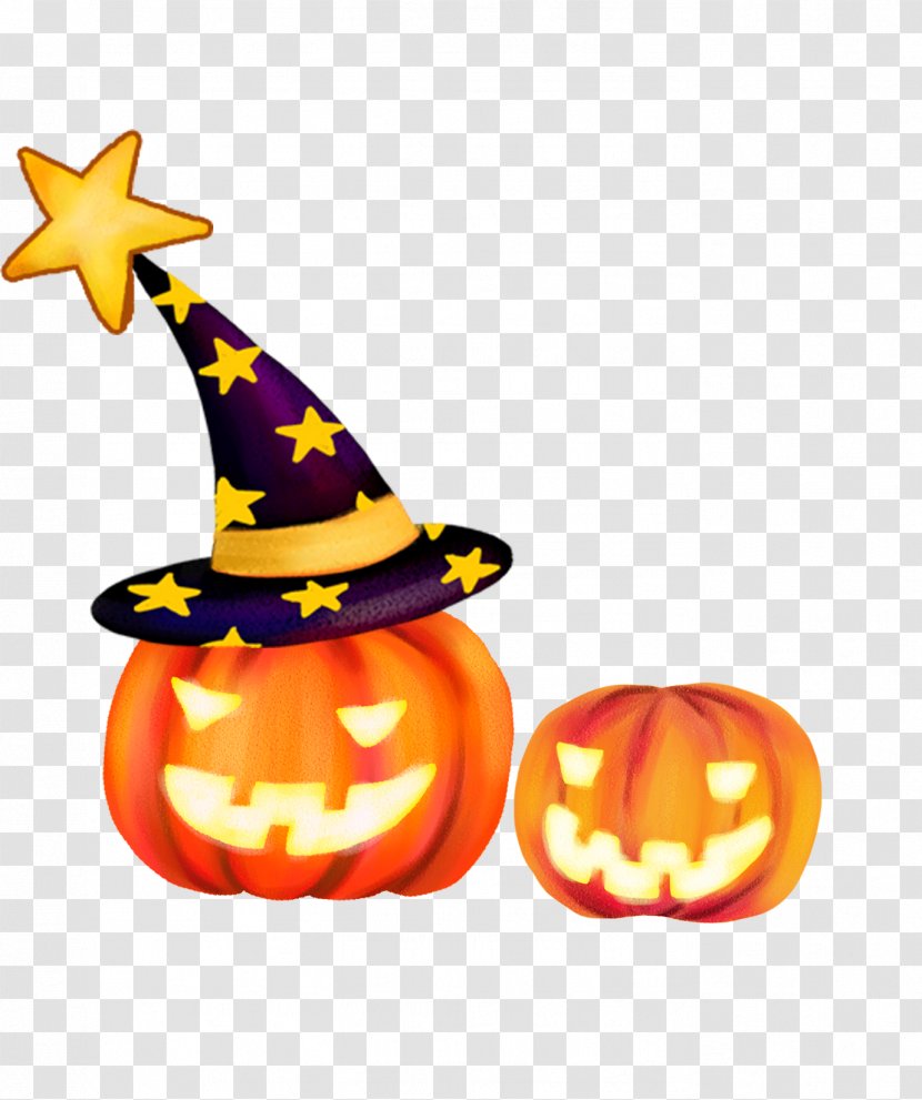 Jack-o-lantern Hat Clip Art - Calabaza - Pumpkin Lantern Transparent PNG