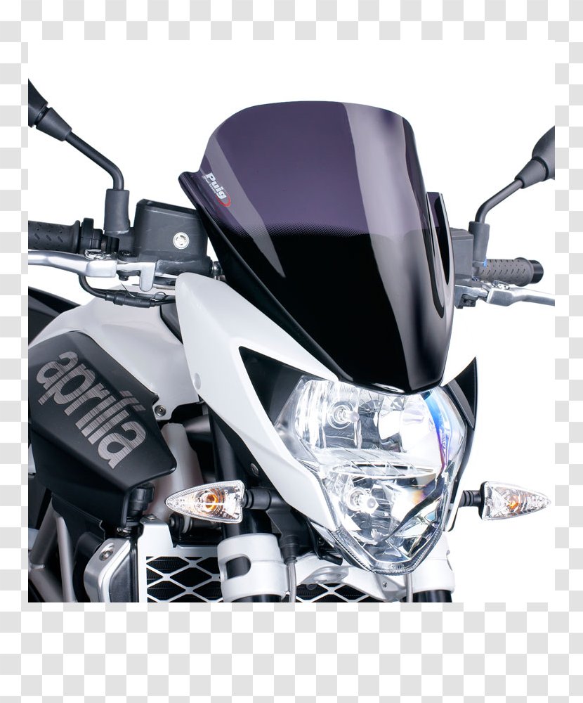 Aprilia SL 750 Shiver Motorcycle Windshield Car - Window Transparent PNG