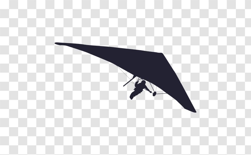 Flight Hang Gliding Fixed-wing Aircraft Airplane - Fixedwing - Hand Body Transparent PNG