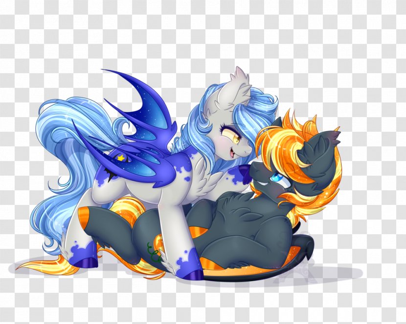 Horse Dragon Cartoon Figurine - Microsoft Azure Transparent PNG