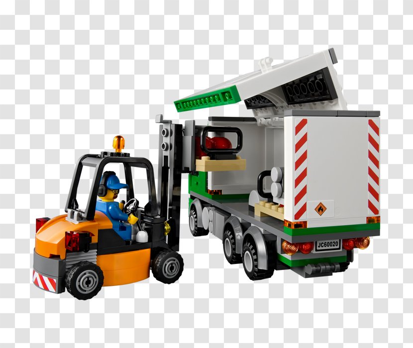 Lego City LEGO 60020 Cargo Truck Toy Block Transparent PNG