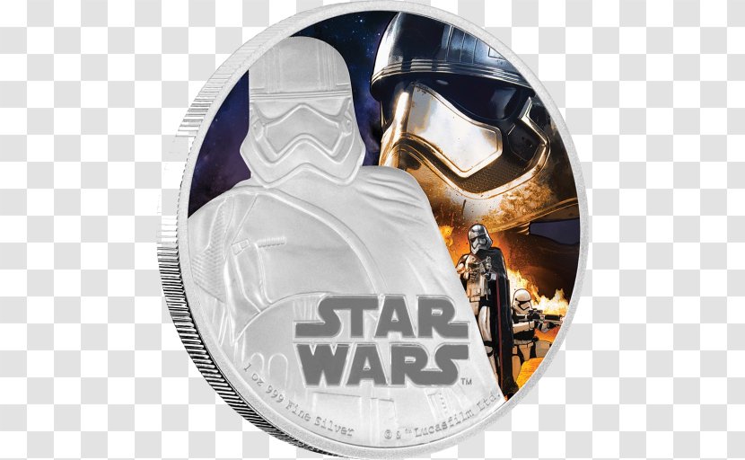 Captain Phasma New Zealand Niue Coin Star Wars Transparent PNG