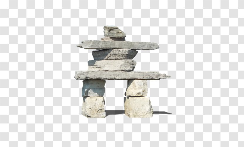 Inuksuk ForgetMeNot Rock Inuit Art - Rockery Stone Transparent PNG