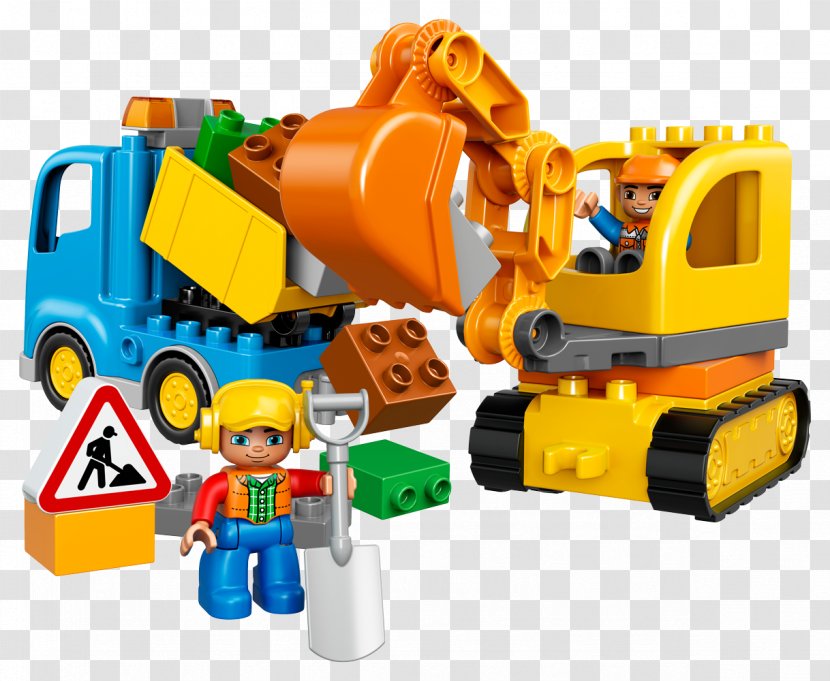 Lego Duplo Amazon.com Toy Minifigure - Amazoncom - Excavator Transparent PNG