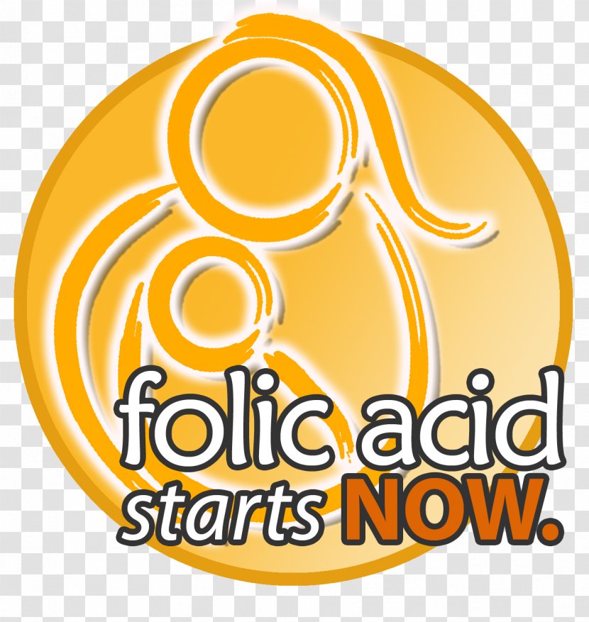 Folate Dietary Supplement Vitamin Awareness Pregnancy - Logo - Woman Transparent PNG
