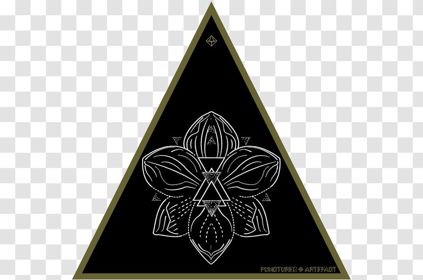 Sacred Geometry Symbol Flash Tattoo - Geometric Background Shading Transparent PNG