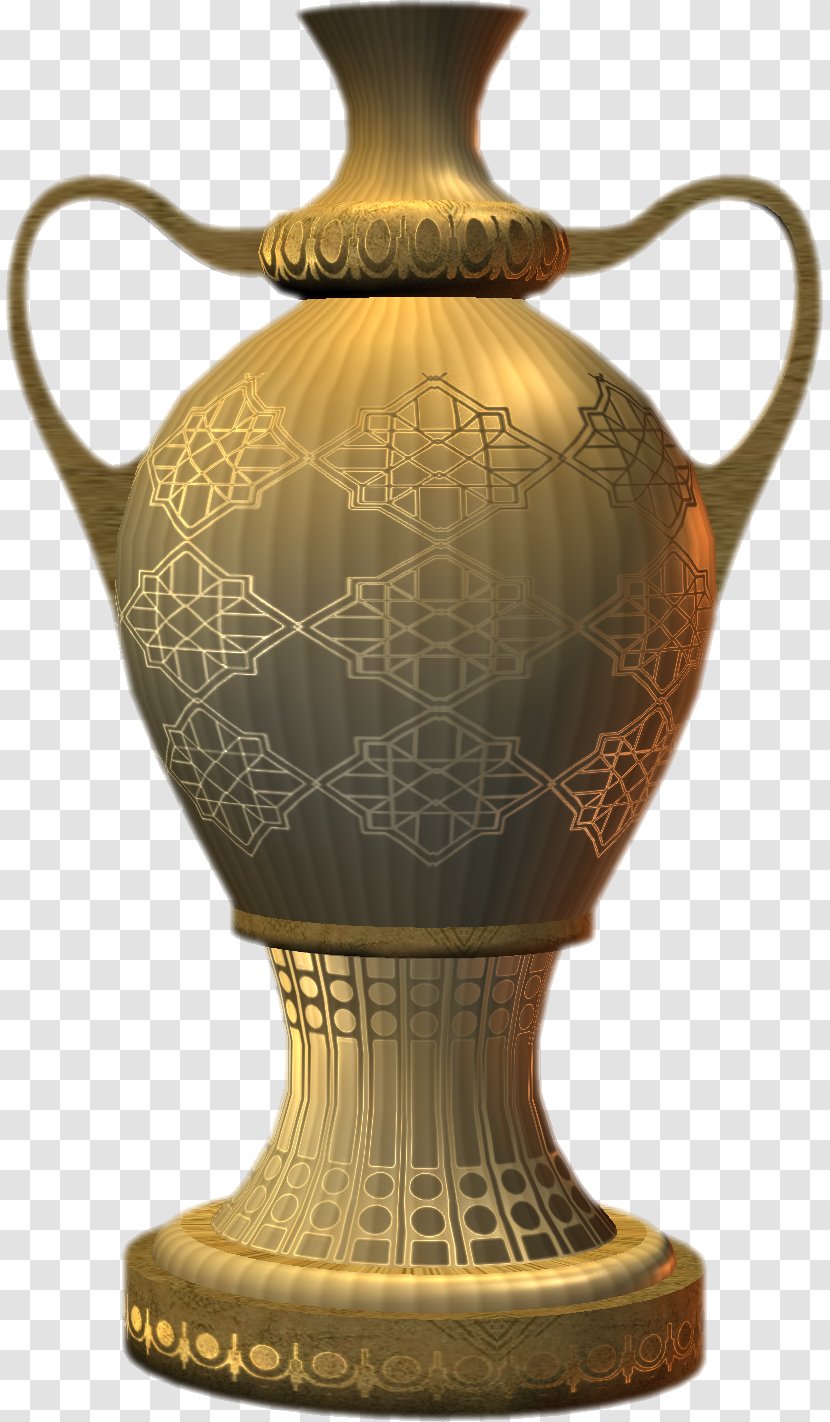 Vase Pottery Ceramic Jug Glass - Brass Transparent PNG