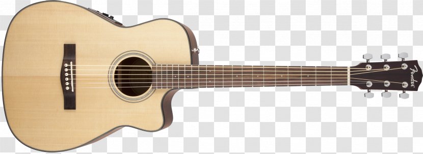 Twelve-string Guitar Fender Musical Instruments Corporation Acoustic-electric Steel-string Acoustic - Silhouette Transparent PNG