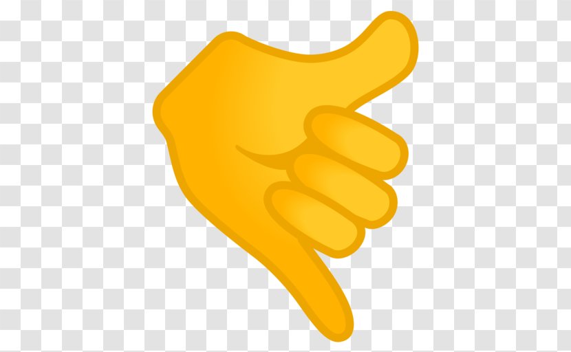 Emojipedia Shaka Sign Emoticon Gesture - Iphone - Hand Phone Transparent PNG