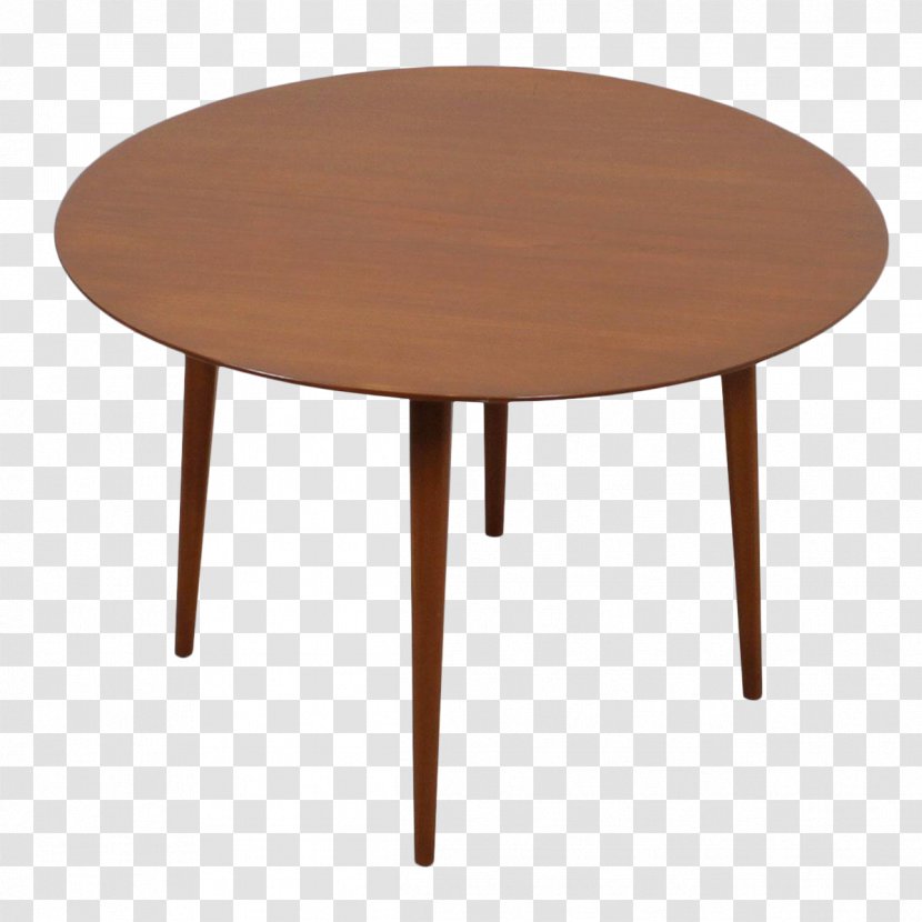 Bedside Tables Mid-century Modern Danish Coffee - Kitchen - A Round Table With Four Legs Transparent PNG