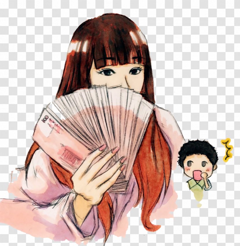 Money Bank - Frame - Take The Of Rich Woman Transparent PNG