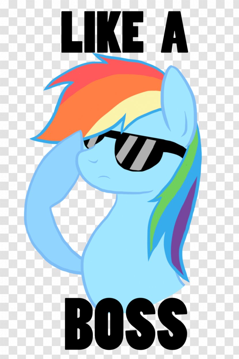 Rainbow Dash T-shirt Pony Like A Boss DeviantArt - Tshirt Transparent PNG
