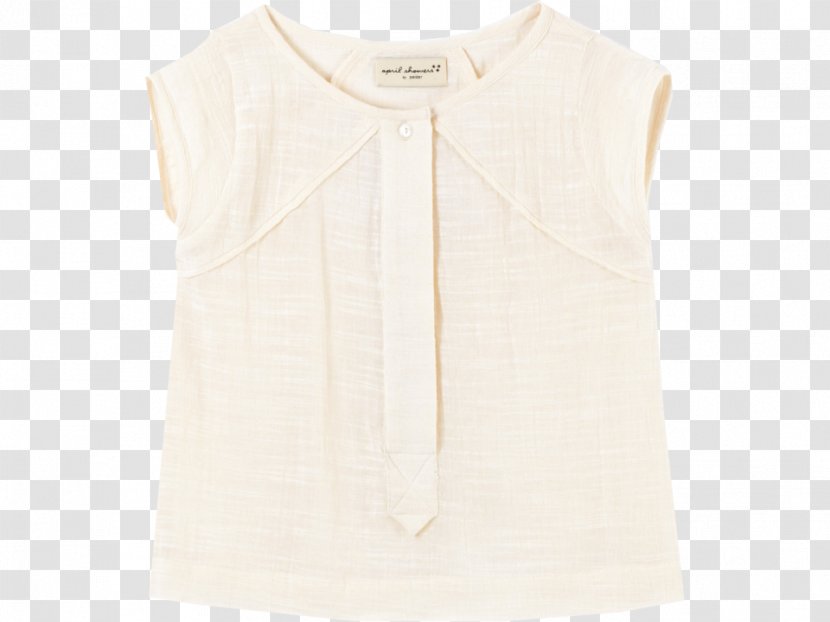 Clothing Sleeve Blouse Dress Beige - White Gauze Transparent PNG