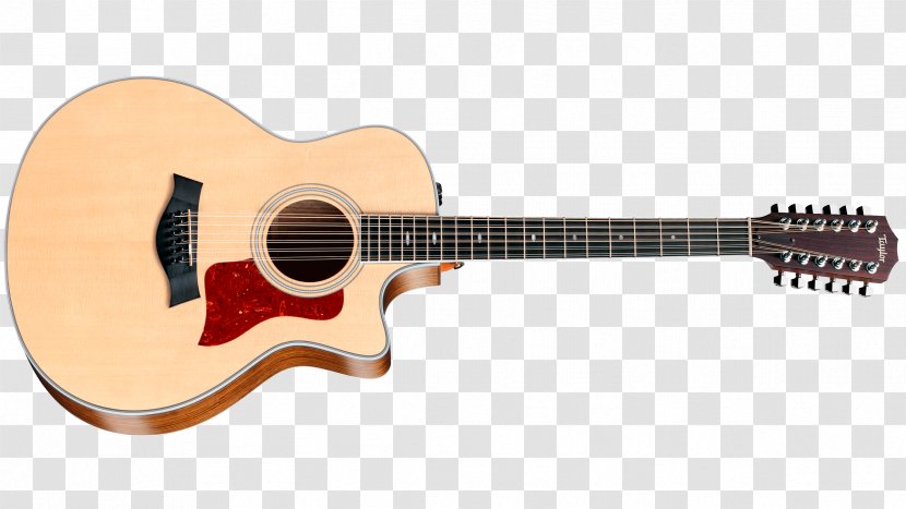 Acoustic Guitar Taylor Guitars 214ce DLX Acoustic-electric - Flower Transparent PNG
