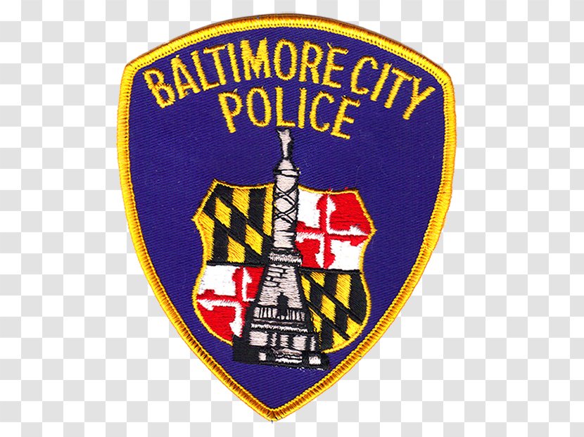 Baltimore Police Department Officer Badge County - Cop Block - Fire Letter S Transparent PNG