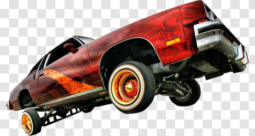 Car Lowrider Bicycle Chevrolet Impala - Chicano Transparent PNG