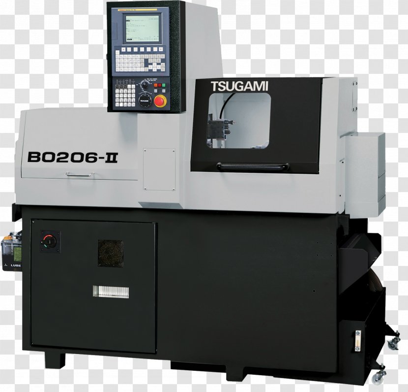 Automatic Lathe Computer Numerical Control TSUGAMI CORPORATION Turning - Business Transparent PNG