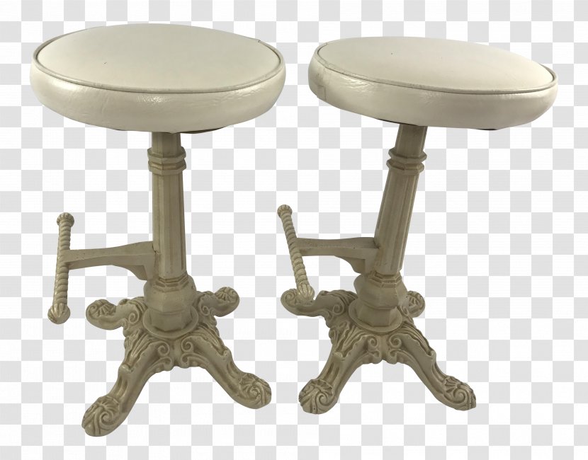 Table Bar Stool Cast Iron Upholstery Transparent PNG