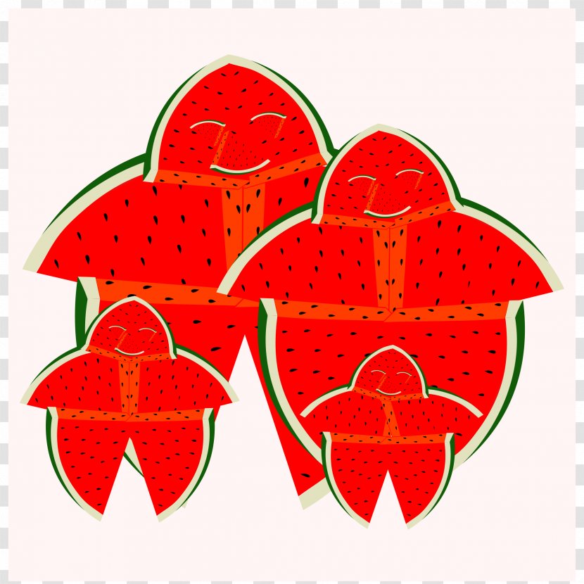 Family Clip Art - Car - Watermelon Transparent PNG