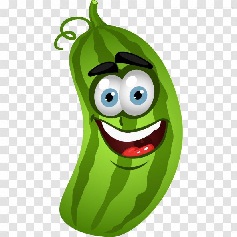 Vegetable Drawing Cartoon Fruit - Fictional Character Transparent PNG