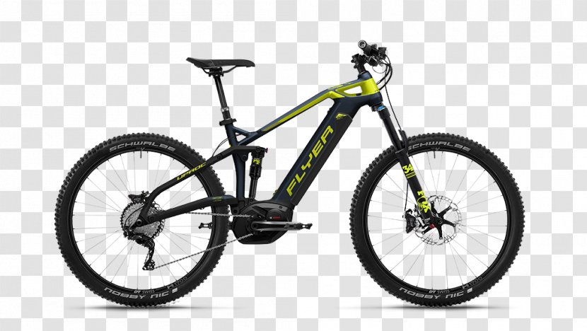 Electric Bicycle Mountain Bike Pedelec Carbon Fiber Reinforced Polymer - 2018 Flyer Design Transparent PNG