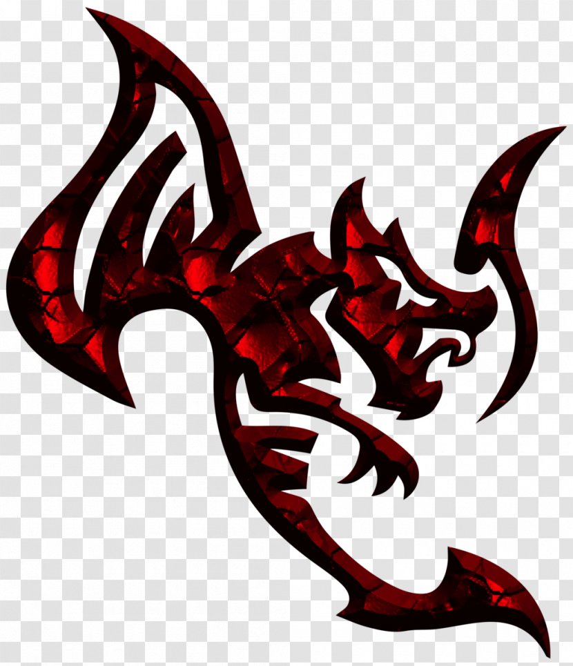 Red Dragon Drawing DeviantArt - Cartoon - Design Transparent PNG