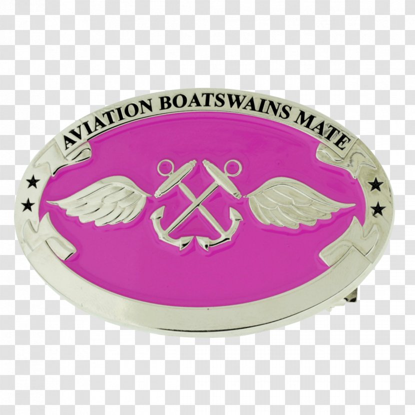 Pink M Oval RTV - Belt Buckle Transparent PNG