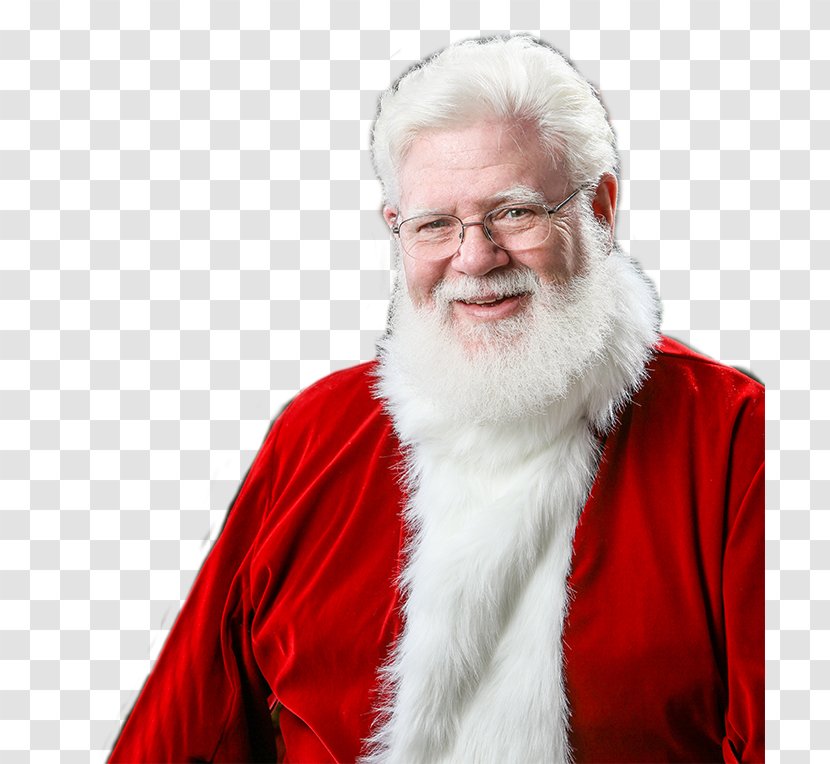 Santa Claus North Pole Beard Christmas Hire - Fur Transparent PNG