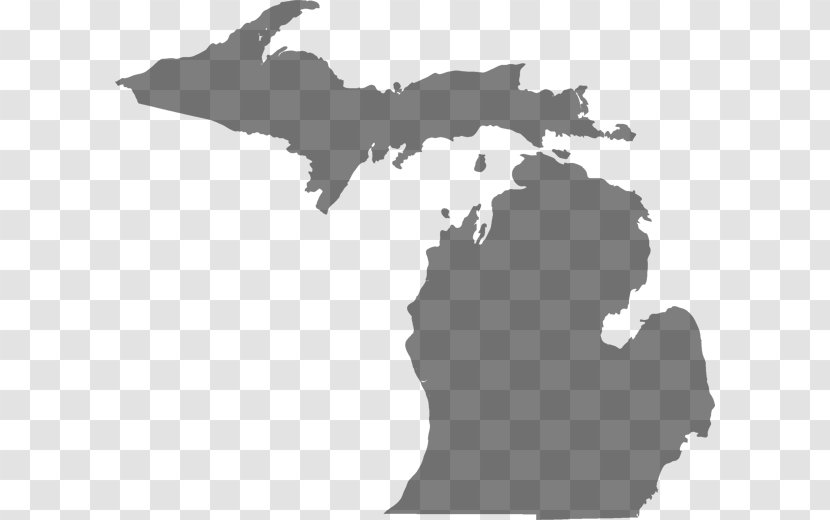 Michigan Mapa Polityczna World Map Topographic - Mi Transparent PNG