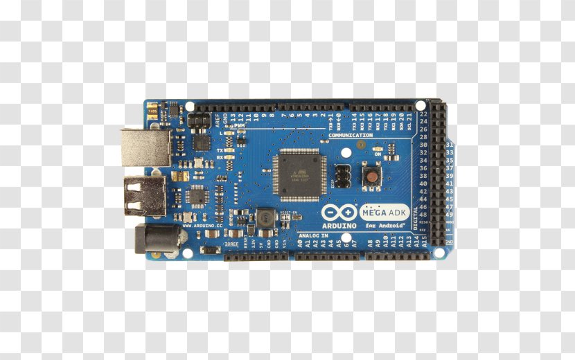 Arduino Mega 2560 Uno Microcontroller ATmega328 - Flash Memory - Due Transparent PNG