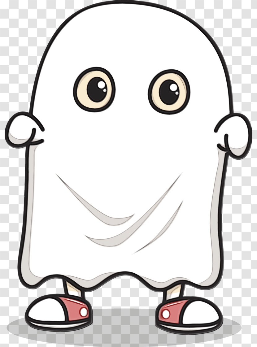 Ghost Drawing - Facial Expression - Art Fictional Character Transparent PNG