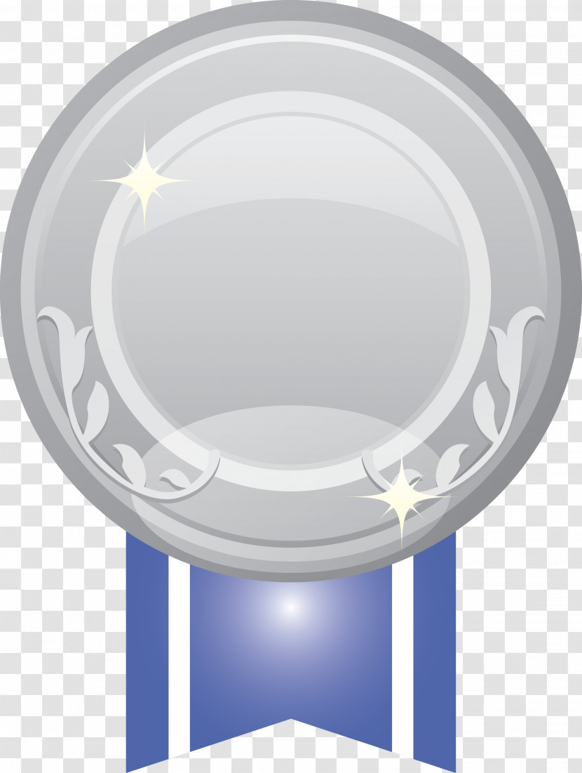 Silver Badge Award Badge Transparent PNG