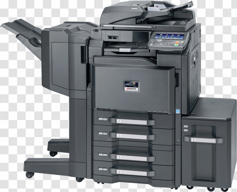 Multi-function Printer Kyocera Document Solutions Photocopier - Image Scanner Transparent PNG