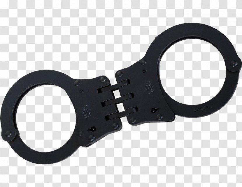 Handcuffs Police Officer Hiatt Speedcuffs Security Guard - Body Armor - Black Transparent PNG