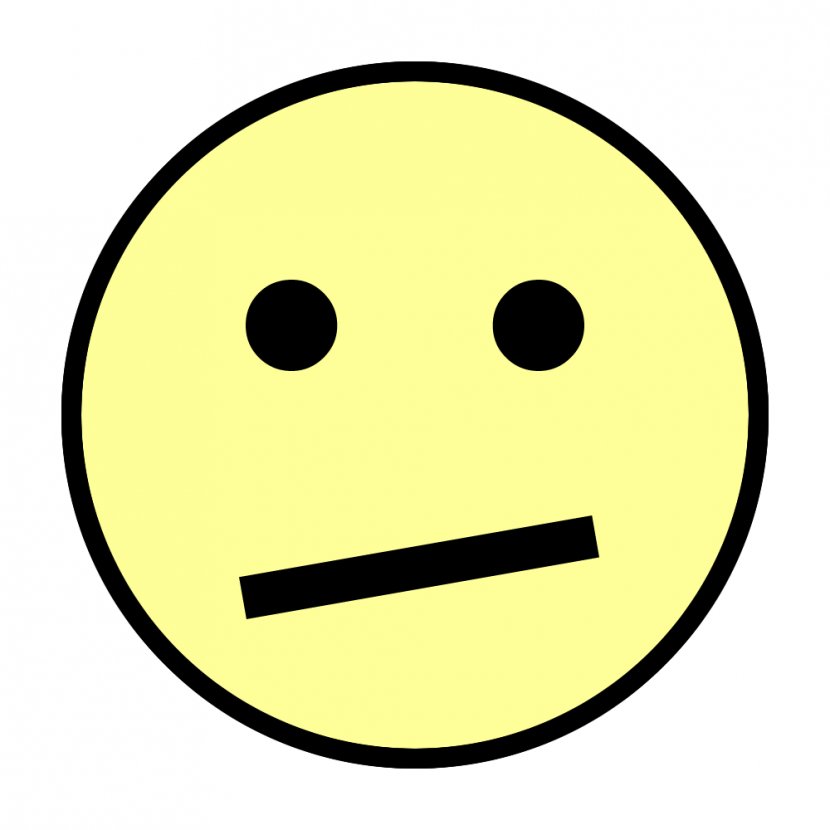 Smiley Emoticon Wink Face Clip Art - Emoji - Neutral Cliparts Transparent PNG