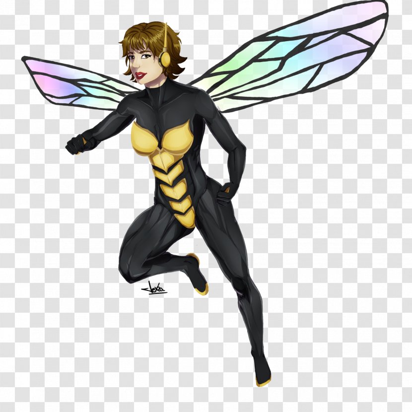 Wasp Marvel Comics Comic Book Avengers - Mighty Transparent PNG