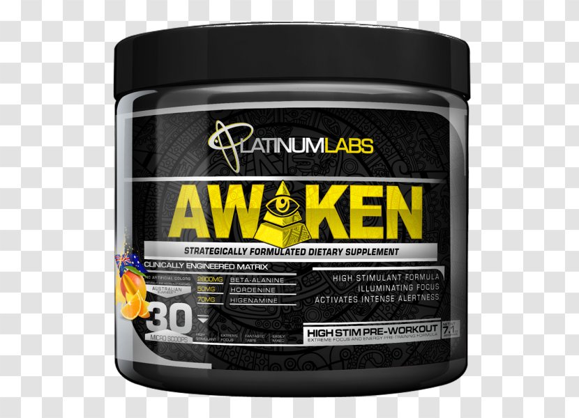 Dietary Supplement Pre-workout Bodybuilding Cellucor - Brand Transparent PNG