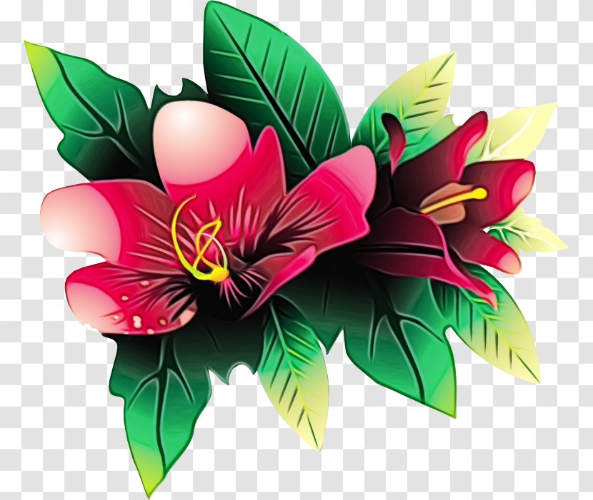Flower Art Watercolor - Paint - Artificial Lily Family Transparent PNG