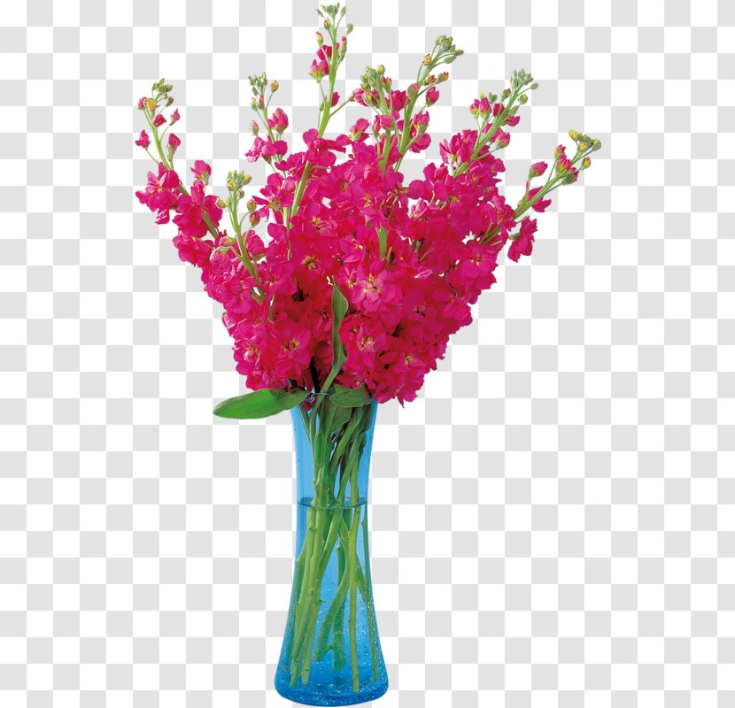 Floral Design Vase Cut Flowers Flower Bouquet - Magenta Transparent PNG