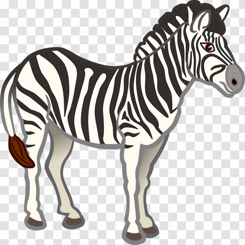 Zebra Clip Art - Wildlife Transparent PNG