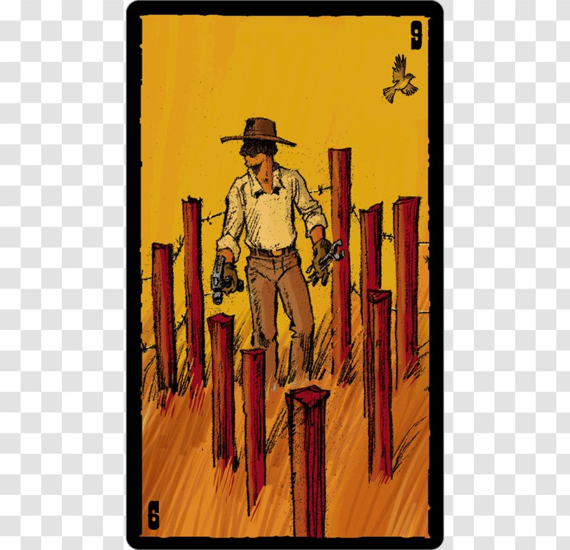 Golden Tarot. Karten Nine Of Wands Playing Card Six Cups - Suit - Prairie Dog Transparent PNG