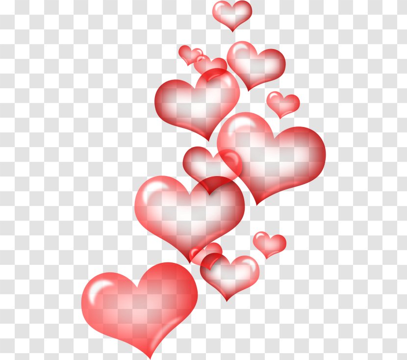 Valentines Day Heart - Tree - Pink Transparent PNG