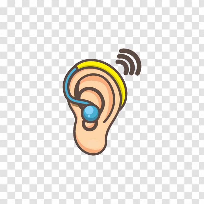 Clip Art Hearing Aid Loss Vector Graphics - Disability - Ear Transparent PNG