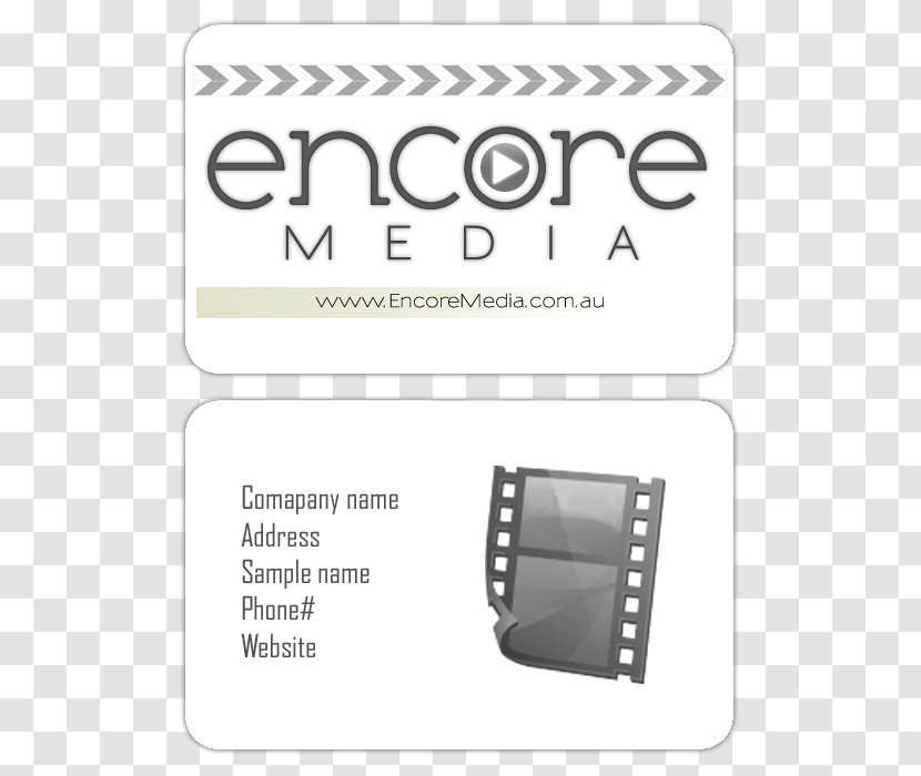 Brand Product Design Font Video Clip - Camera Business Card Transparent PNG