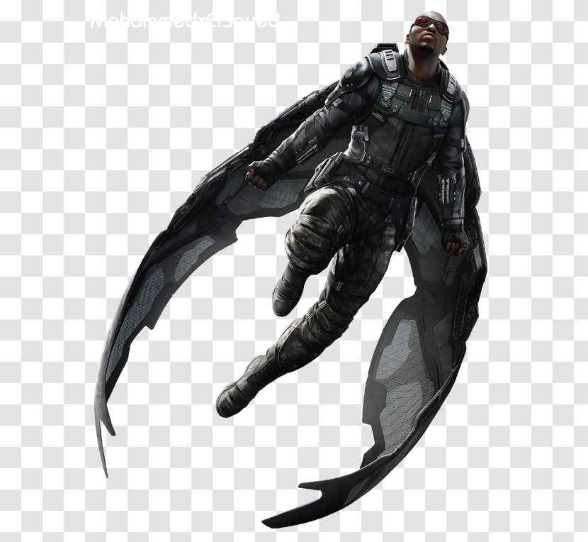 Falcon Captain America Black Widow Panther Bucky Barnes - The Winter Soldier Transparent PNG